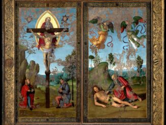 Raffaello: restauro Stendardo SS. Trinità rivela disegno nascosto