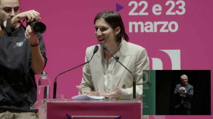 Giustizia, Elly Schlein a Perugia rilancia il no al referendum