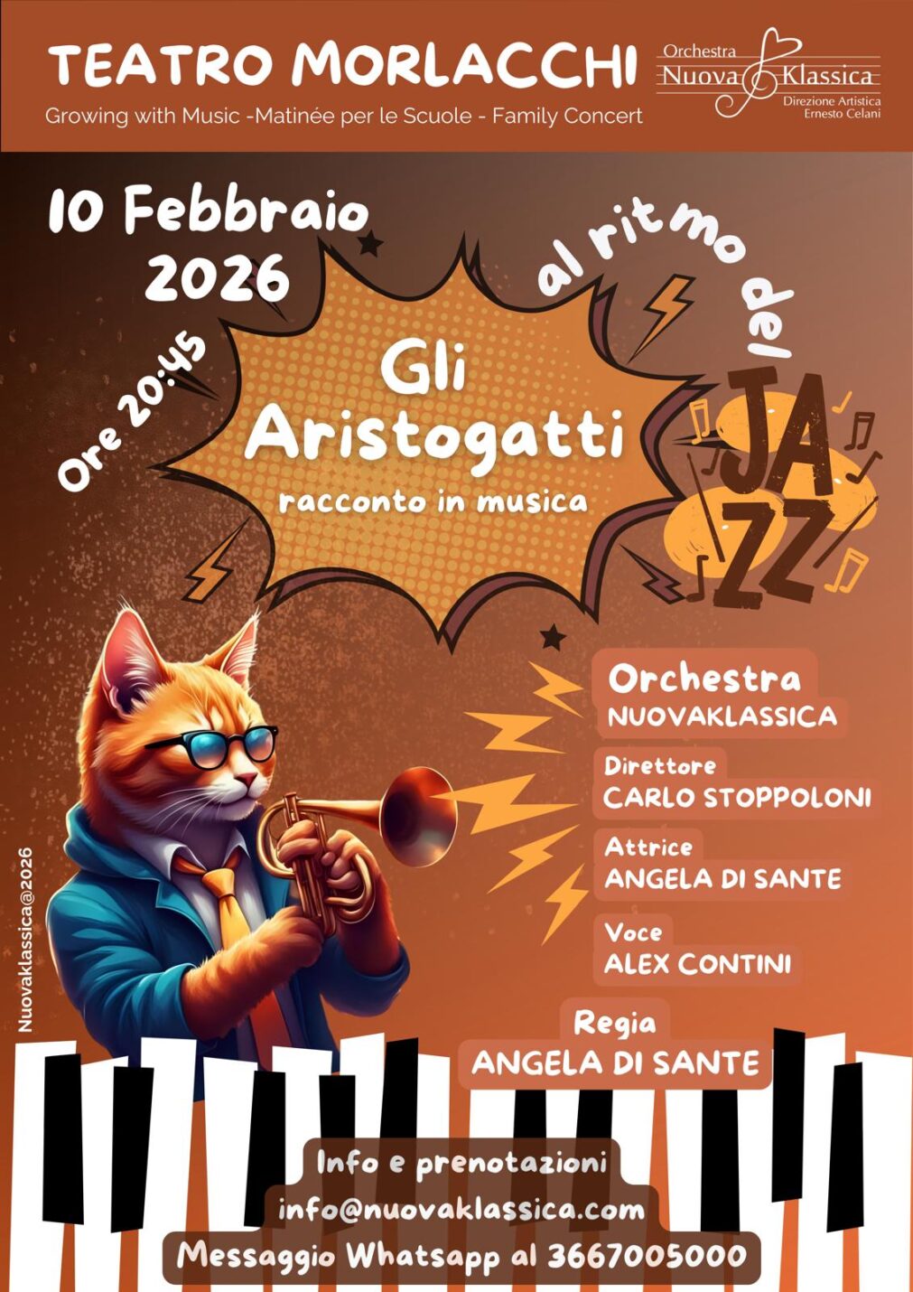 Jazz al Morlacchi: gli Aristogatti tra musica e formazione