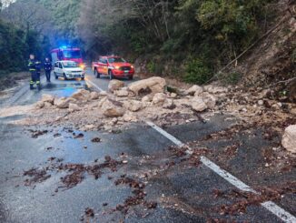 Provincia, caduti massi sulla Sp 79 Ternana
