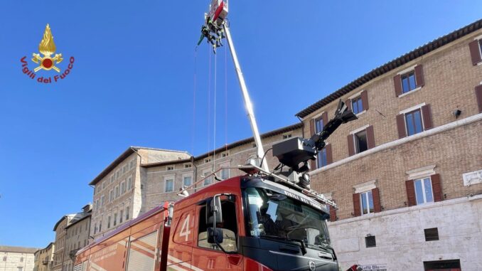 A Perugia prima Festa commemorativa dell'istituzione del Corpo Nazionale dei Vigili del Fuoco