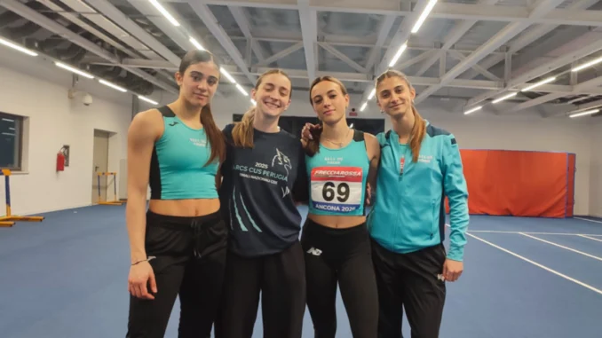 Atletica: a Perugia il trionfo nazionale dell'Arcs Cus 2026