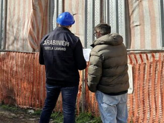 Controlli straordinari lavoro irregolare portano a una sospensione