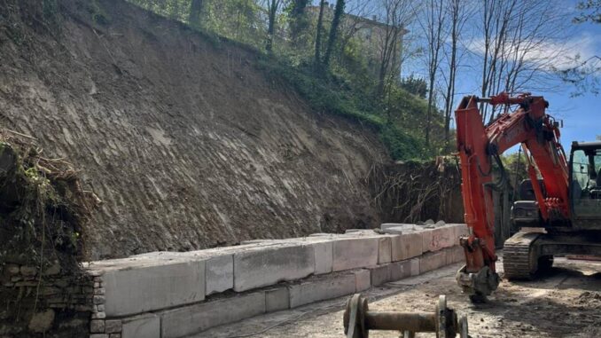 Drenaggio in via San Giuseppe: la riapertura è ora vicina
