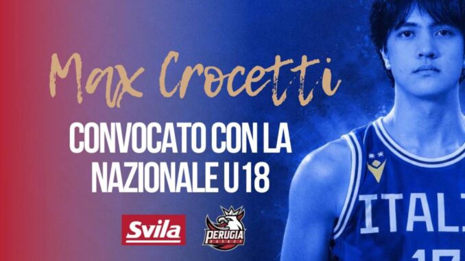 Basket: il talento di Max Crocetti vola in Nazionale