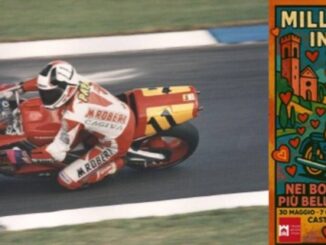 Motociclismo celebra Marco Papa tra i borghi e l'autodromo