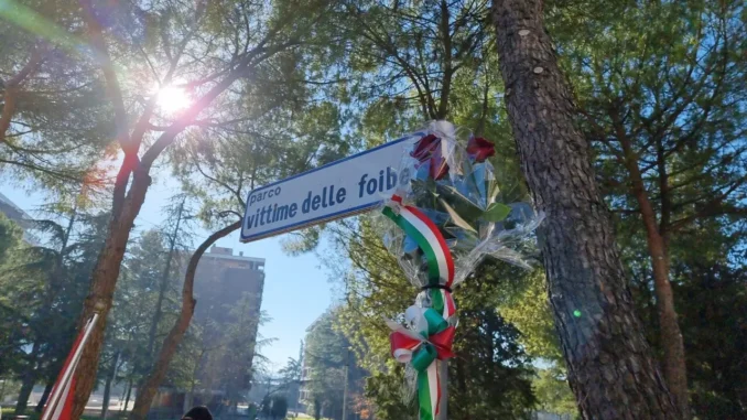 Foibe: Perugia onora le vittime e l'esodo degli istriani