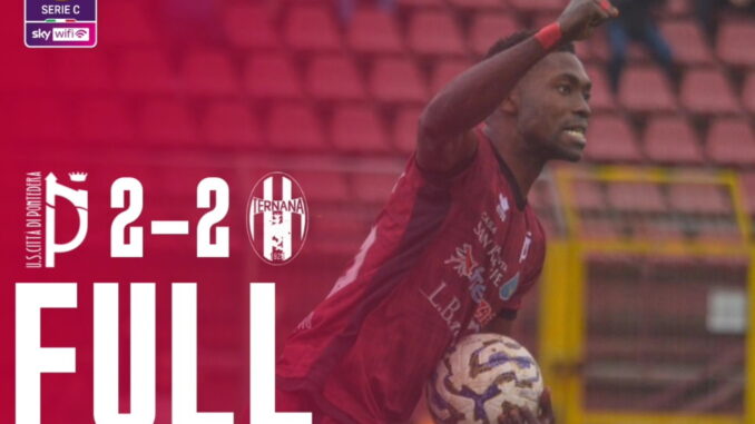 Pettinari guida la Ternana ma il pari di Pontedera pesa