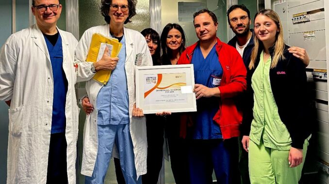 Tumore del rene, riconoscimento SIU premia centro di Terni