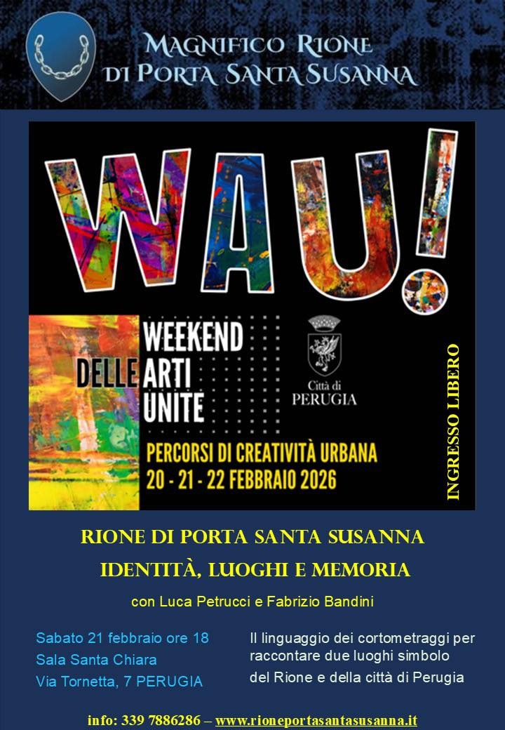 Magnifico Rione Santa Susanna protagonista nella rassegna Wau!
