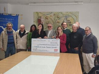 Da Unicoop Etruria una donazione al Comitato Chianelli per la vita "Daniele Chianelli"