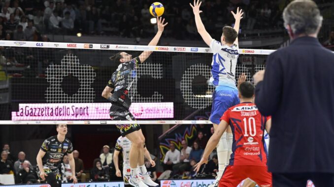 I brianzoli partono avanti anche nel secondo set