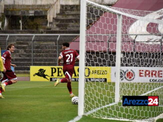Arezzo agguanta il pari col Perugia nella sfida in Toscana