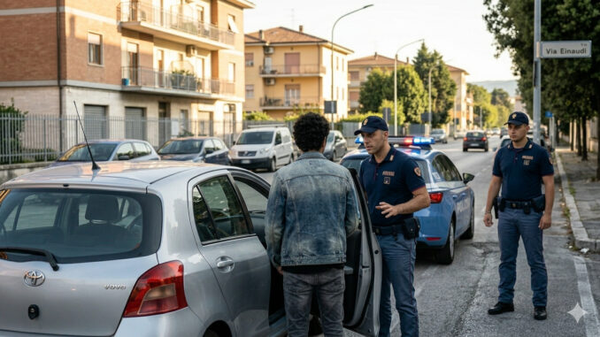 Cocaina sequestrata dalla Polizia di Stato durante arresto