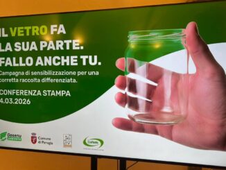 Vetro: l'economia circolare a Perugia corre con le campane