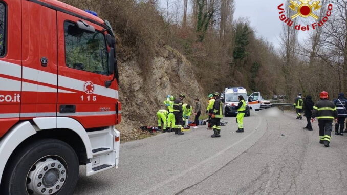 Incidente fatale a Pietralunga: muore motociclista