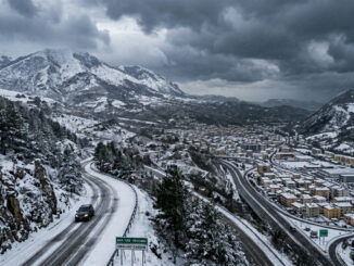 Meteo allerta neve e venti forti su Adriatico previste nevicate anche in Umbria