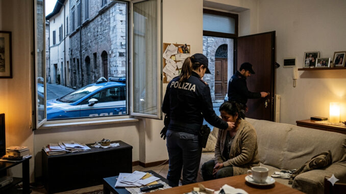 Maltrattamenti a Perugia: arrestato un uomo dalla Polizia