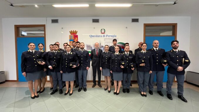Polizia di Stato, 21 nuovi operatori assegnati alla Questura di Perugia