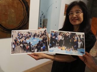 Chigusa Kuraishi anima i sotterranei del Pozzo Etrusco