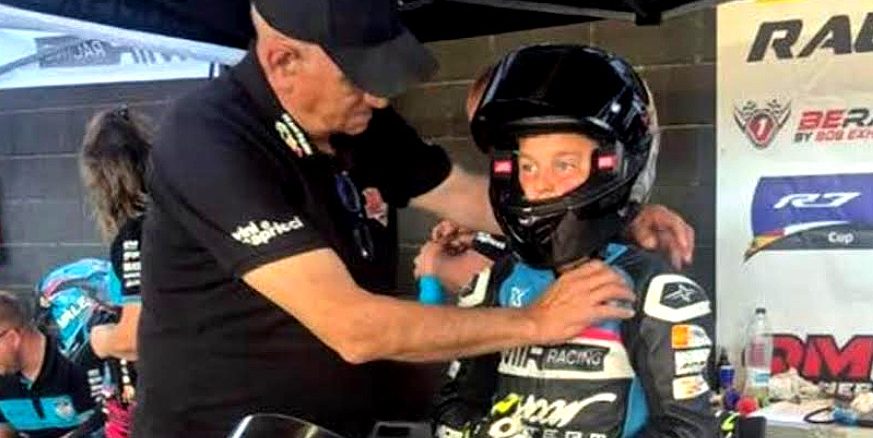 Matthias Sultana giovane talento della Moto5 sul circuito di Zuera