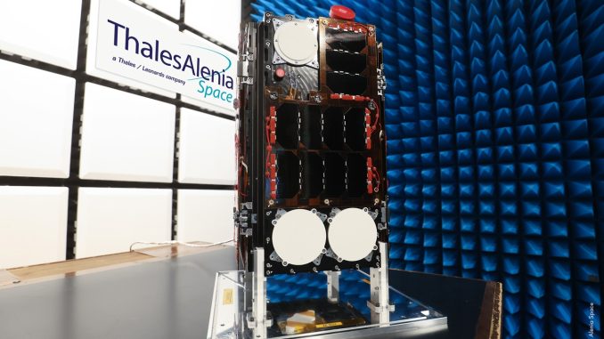 RF Microtech filtri RF in orbita con satellite Celeste space