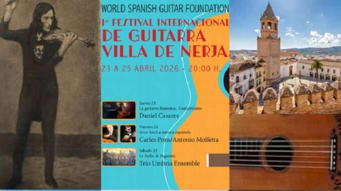 UmbriaEnsemble vola a Malaga al Festival Internazionale Chitarra