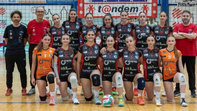 Volley, Sir Monini vince il titolo Under 16 al tie-break