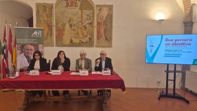 Ant e Afas al via la prevenzione oncologica a Perugia