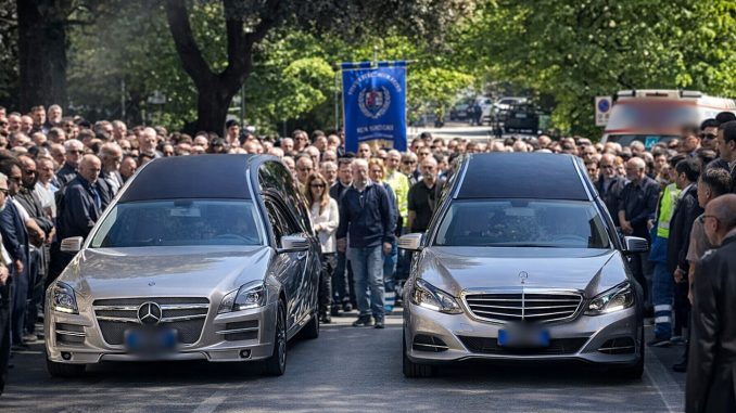 A Magione per la morte dei due gemelli, Giacomo e Francesco Fierloni, un dolore infinito