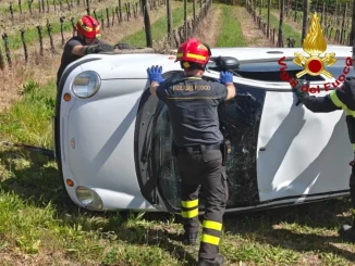 Incidente stradale a Orvieto, settantenne estratto dalle lamiere