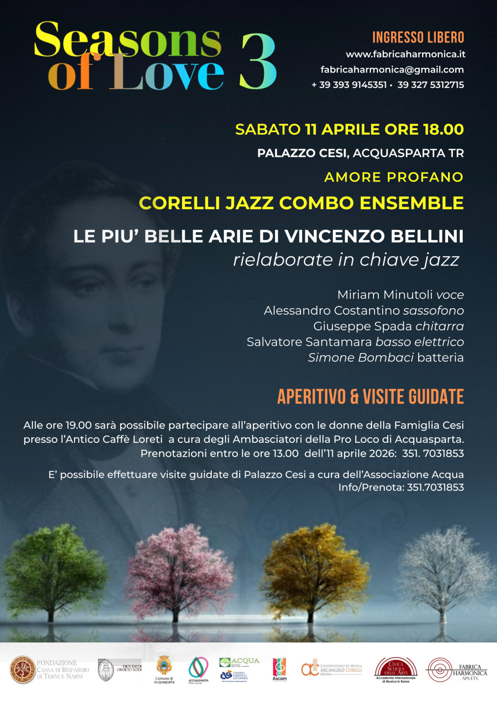 Acquasparta conclude la rassegna jazz di Seasons of Love