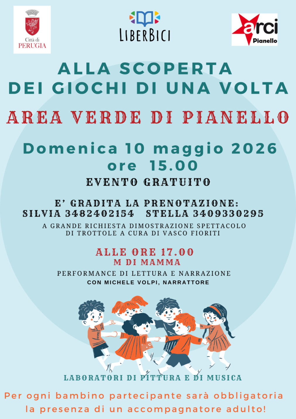 Giochi di una volta animano l'area verde di Pianello