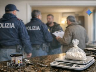 Sfratto per morosità a Terni rinvenuta cocaina durante i controlli