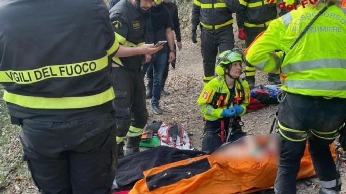 Incidente in quad per soccorso ferito è arrivato anche Nibbio 1