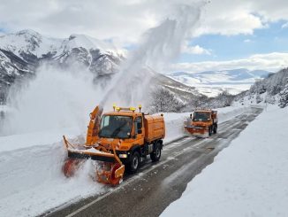 Neve riaperta la strada provinciale tra Marche e Umbria