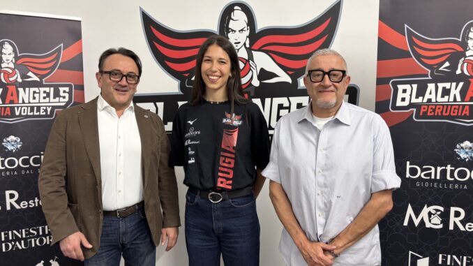 Black Angels, arriva Valentina Colombo nuova centrale a Perugia