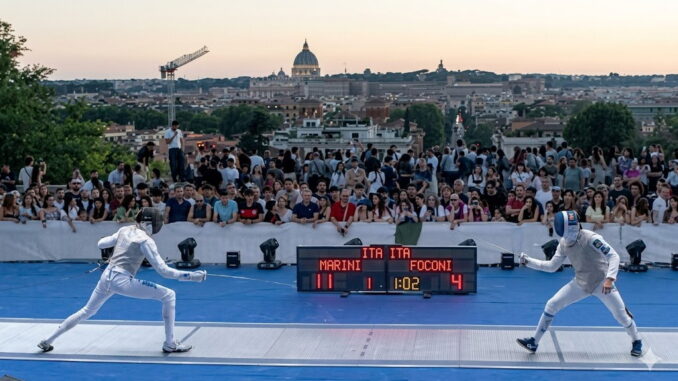 Fioretto Foconi vince il bronzo agli Assoluti d'Italia