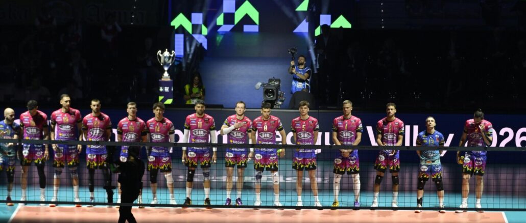 Sir Perugia sul tetto d'Europa, arriva il triplete