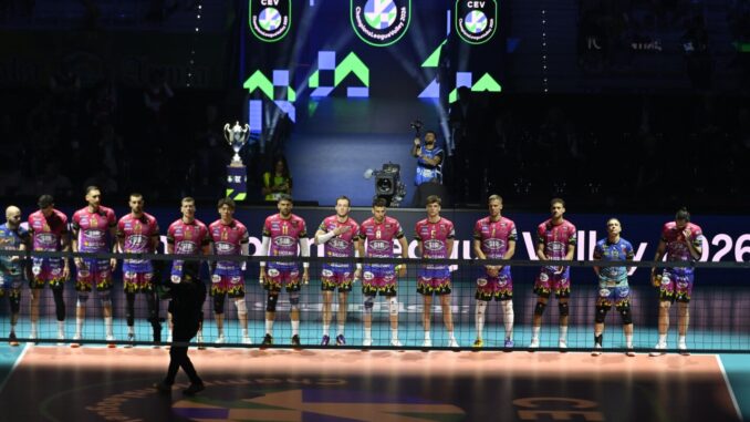 Sir Perugia sul tetto d'Europa, arriva il triplete