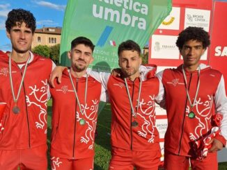 Atletica Perugia vola in Serie B nazionale assoluta sprint