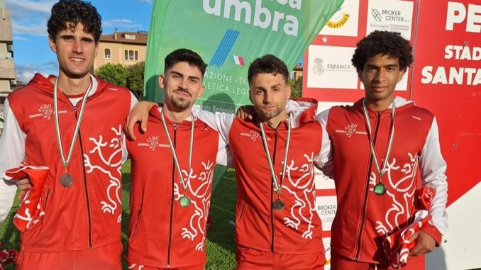 Atletica Perugia vola in Serie B nazionale assoluta sprint