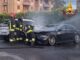 Incendio auto a Terni, fiamme coinvolgono vettura a GPL