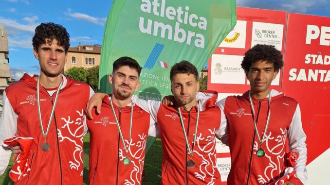 Atletica Perugia torna in serie B maschile umbra 2024