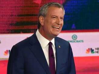 Ex sindaco di New York, Bill De Blasio a Perugia, con Dada ed Elly