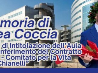Borsa di studio Chianelli dedicata al ricordo di Andrea Coccia
