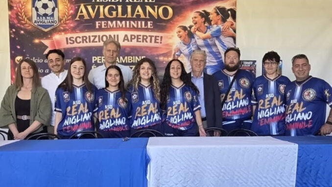 Calcio femminile, la Real Avigliano apre una nuova era