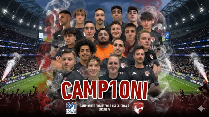 ASD Collestrada vince il torneo CSI dopo due mesi dall'avvio