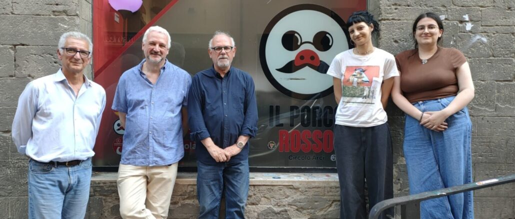 Fineschi porta Marx nel cuore di Perugia
