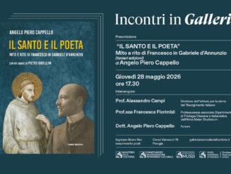 D'Annunzio e San Francesco testo ora esaminato alla Galleria